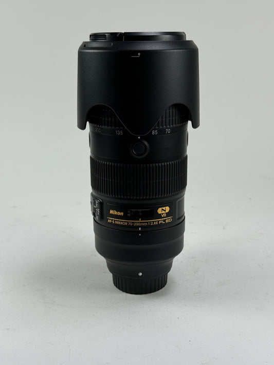 Nikon Nikkor AF-S 70-200mm f2.8 E FL ED VR Lens