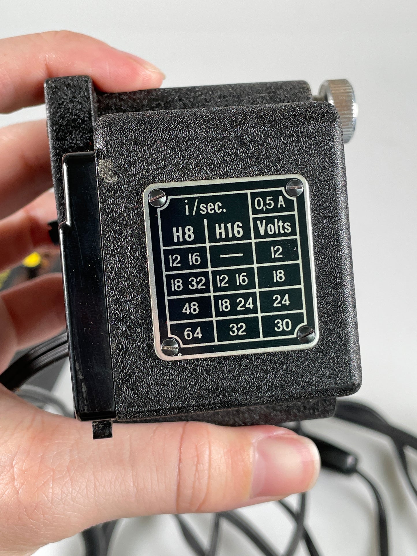 Bolex H16 H8 MC-17 Motor & BE-22 Transformer