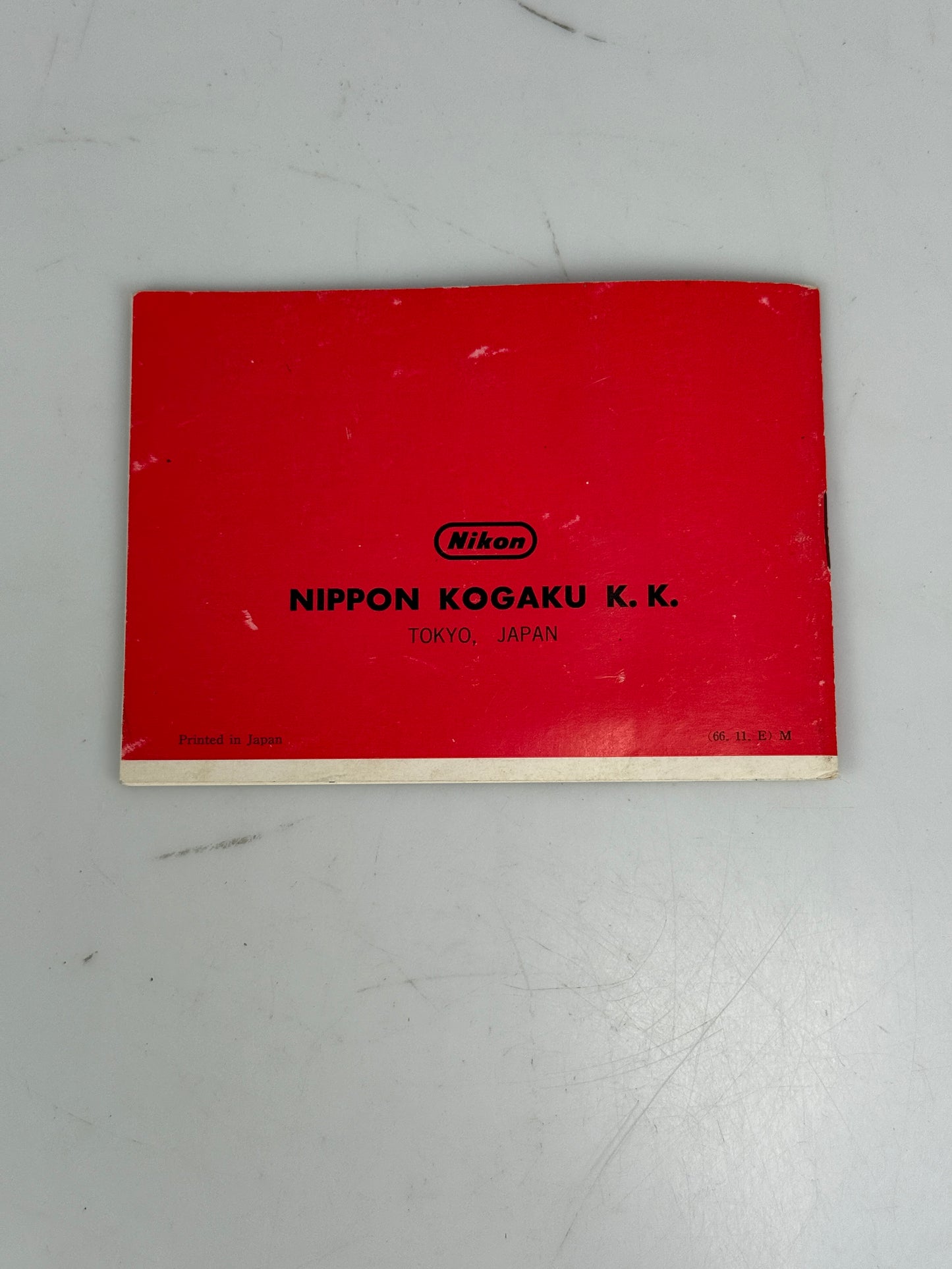 Nikon Flash Unit BC-7 Instructions c. 1966