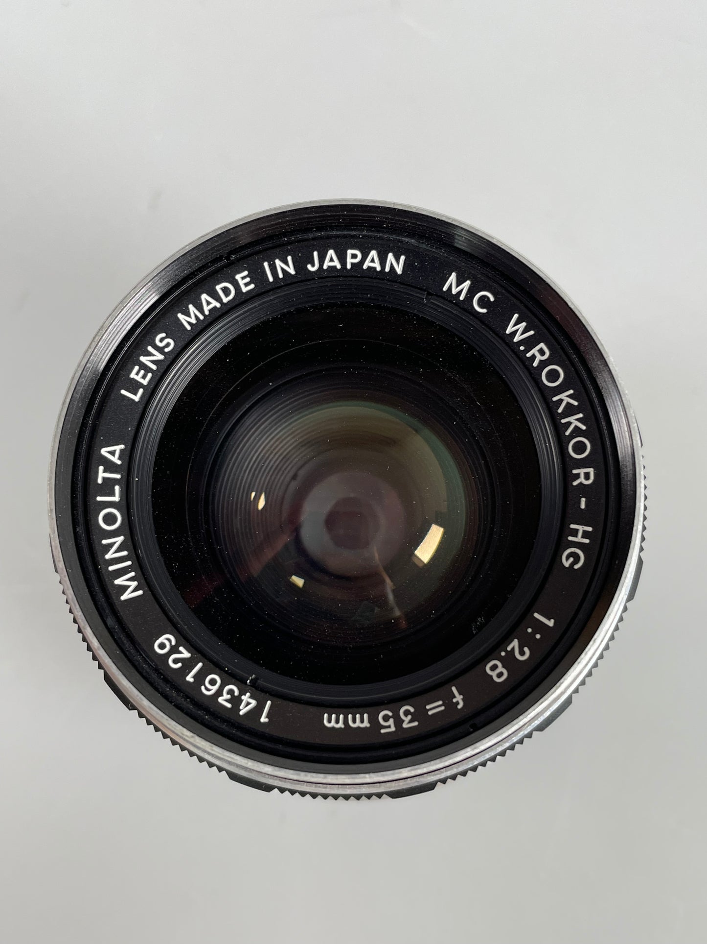 Minolta 35mm f2.8 MC W Rokkor-HG Lens 35/2.8