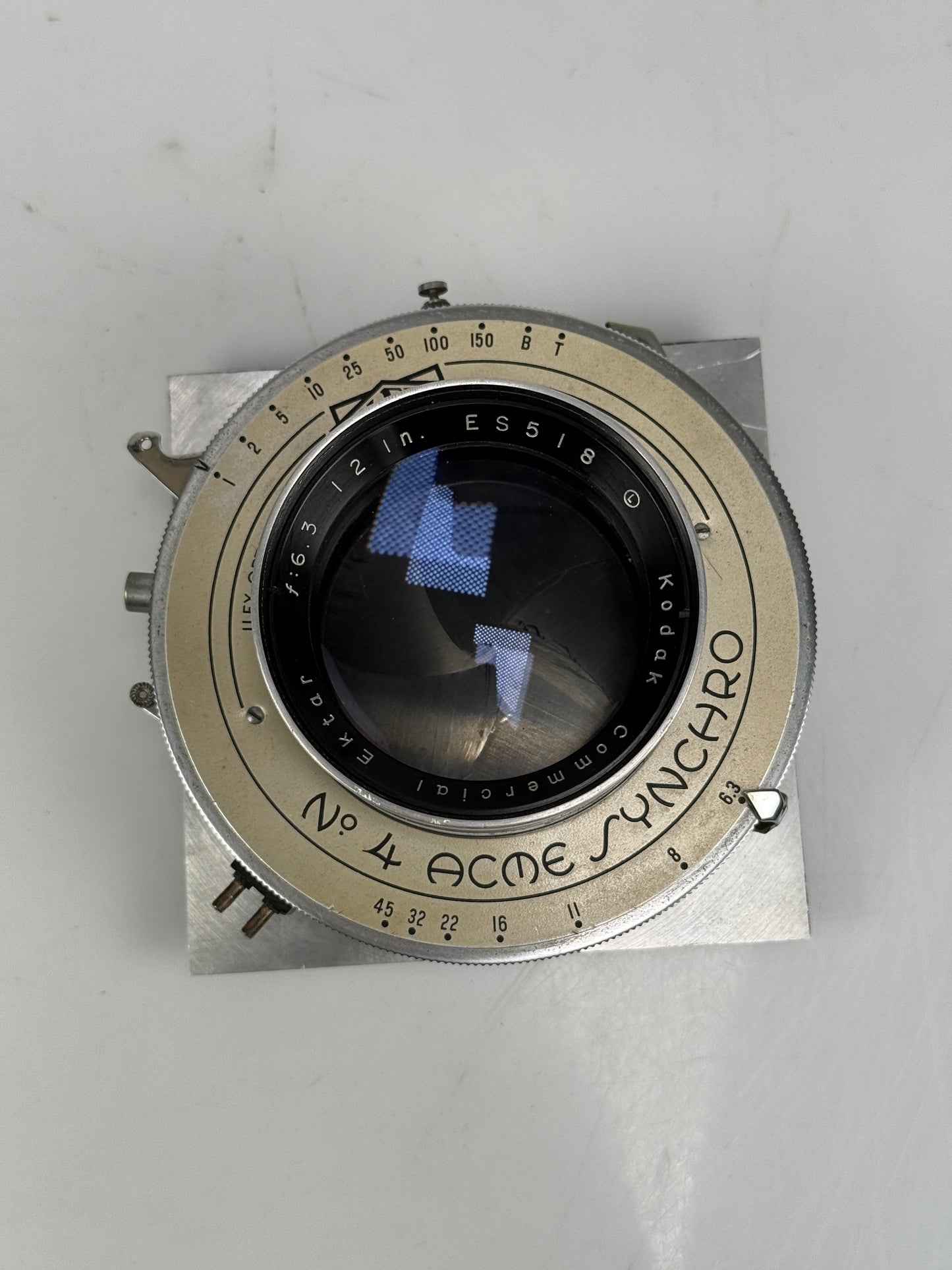 Kodak Commercial Ektar 12" inch F6.3 Lens in copal 3 shutter lens LATE