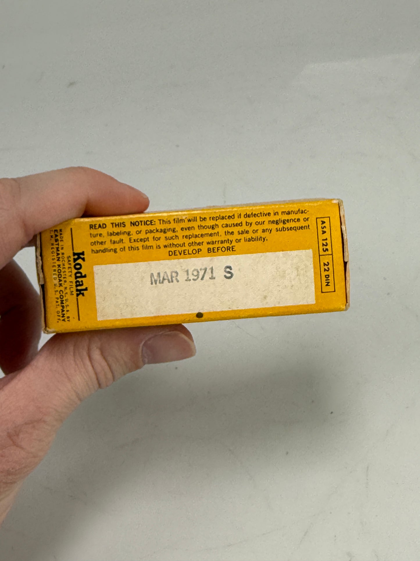 KODAK 616 Film roll VERICHROME, EXPIRED 1971