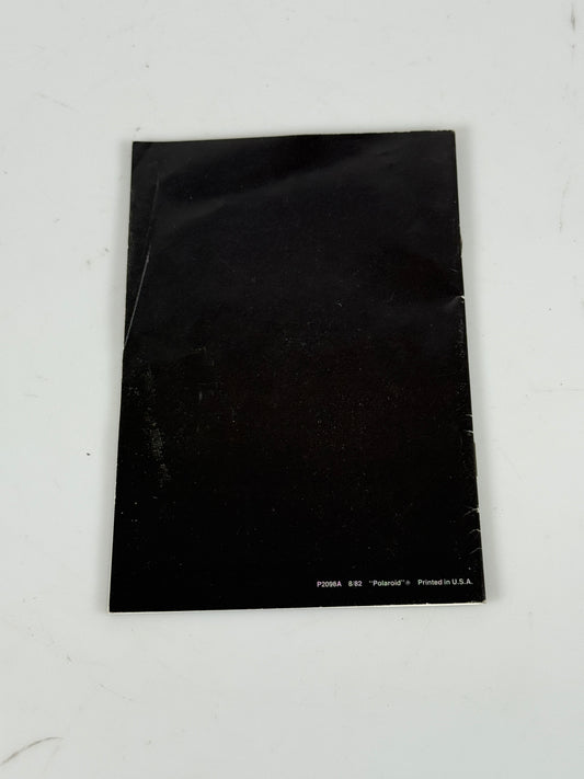 Polaroid SLR680 auto focus auto strobe Camera Instruction Manual