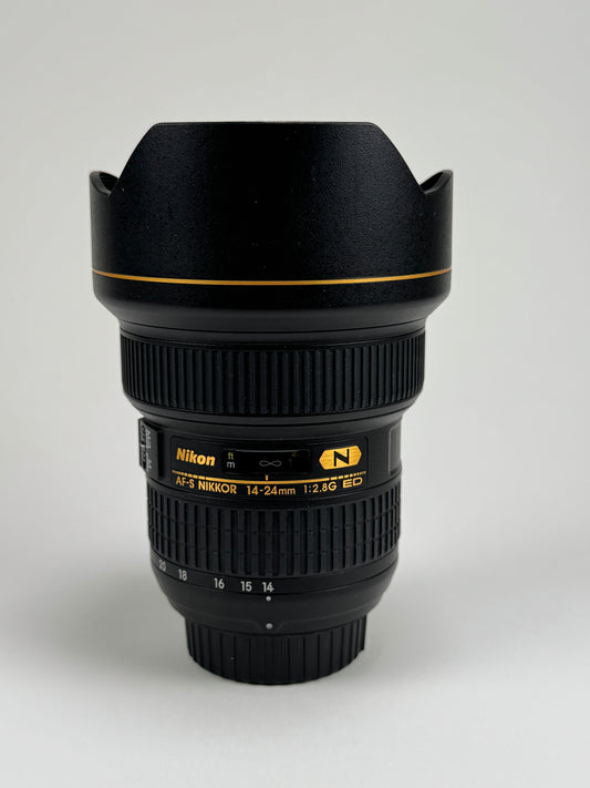 Nikon Nikkor AF-S 14-24mm f2.8 G SWM ED IF Lens AFS