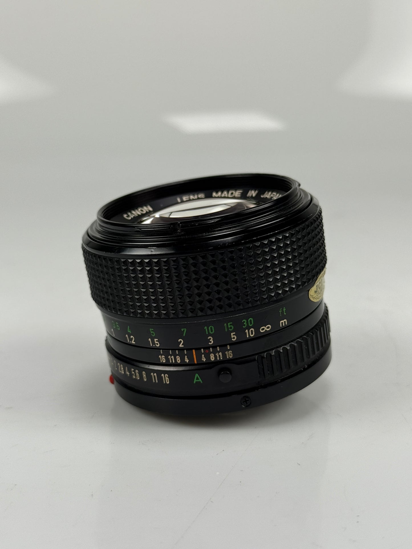 Canon FD 50mm f1.2 Lens