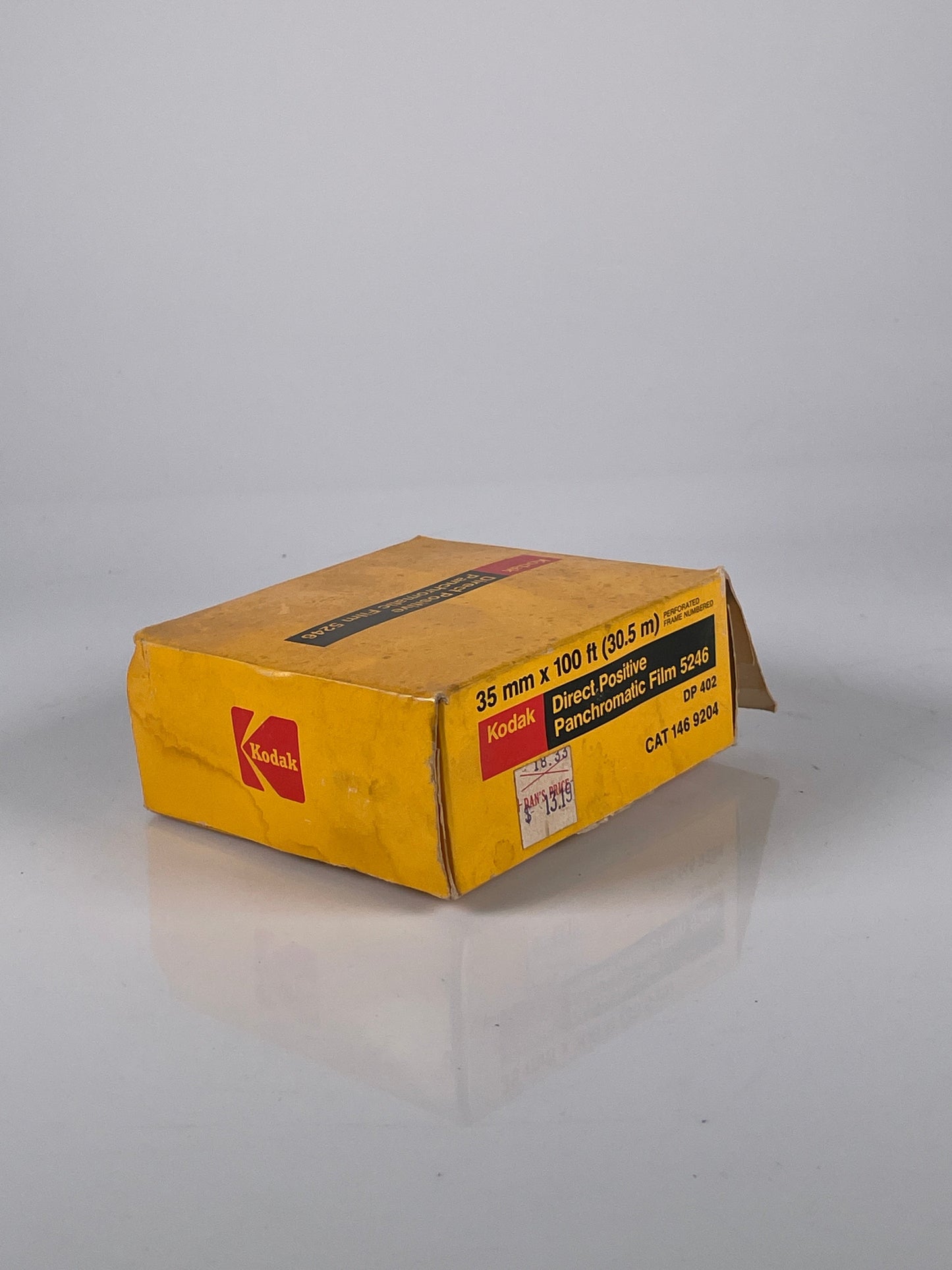 Kodak Direct Positive Panchromatic Film 5246 35mm 100ft RARE