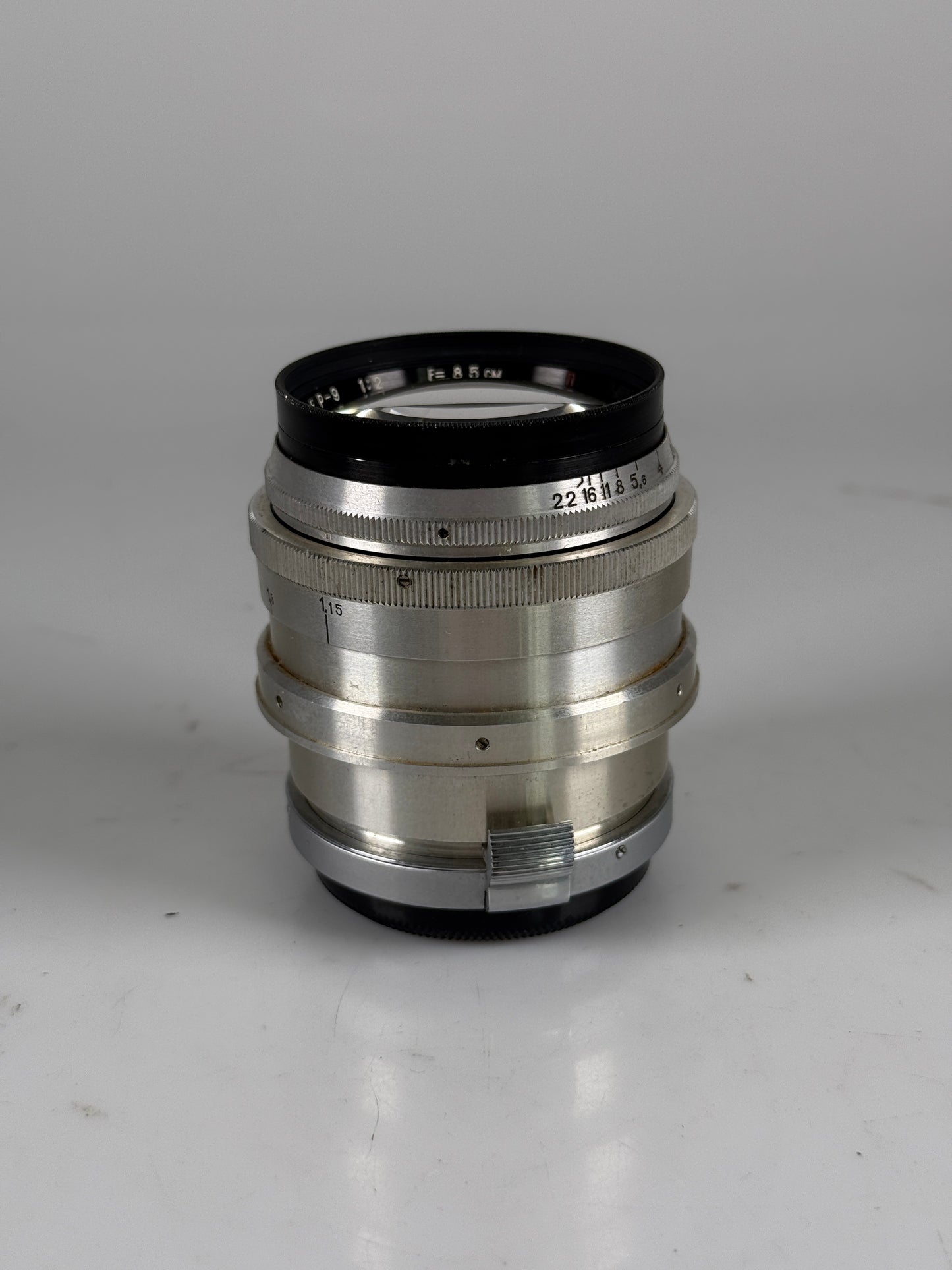 Jupiter-9 f2/85mm Red P USSR Soviet copy SONNAR Lens to 85mm Camera Kiev Contax