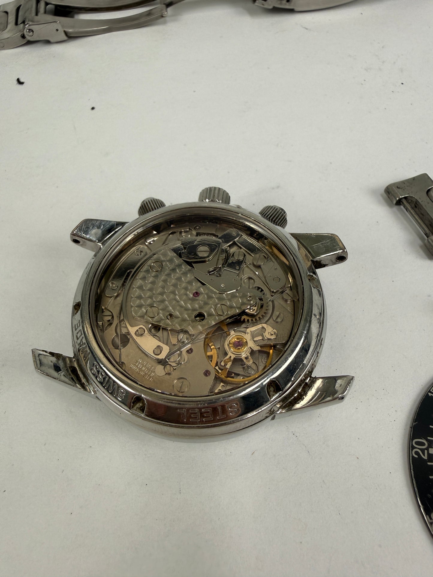 Sinn 103 Bell & Ross 7760 Chronograph Manual Wind 401 Movement Black