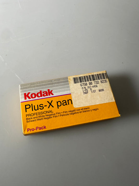 Kodak Plus X Pan 120 film 125 Pro Pack of 5