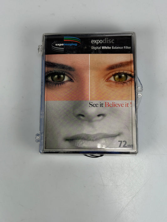 Expodisc 72mm Camera Warm White Balance Filter