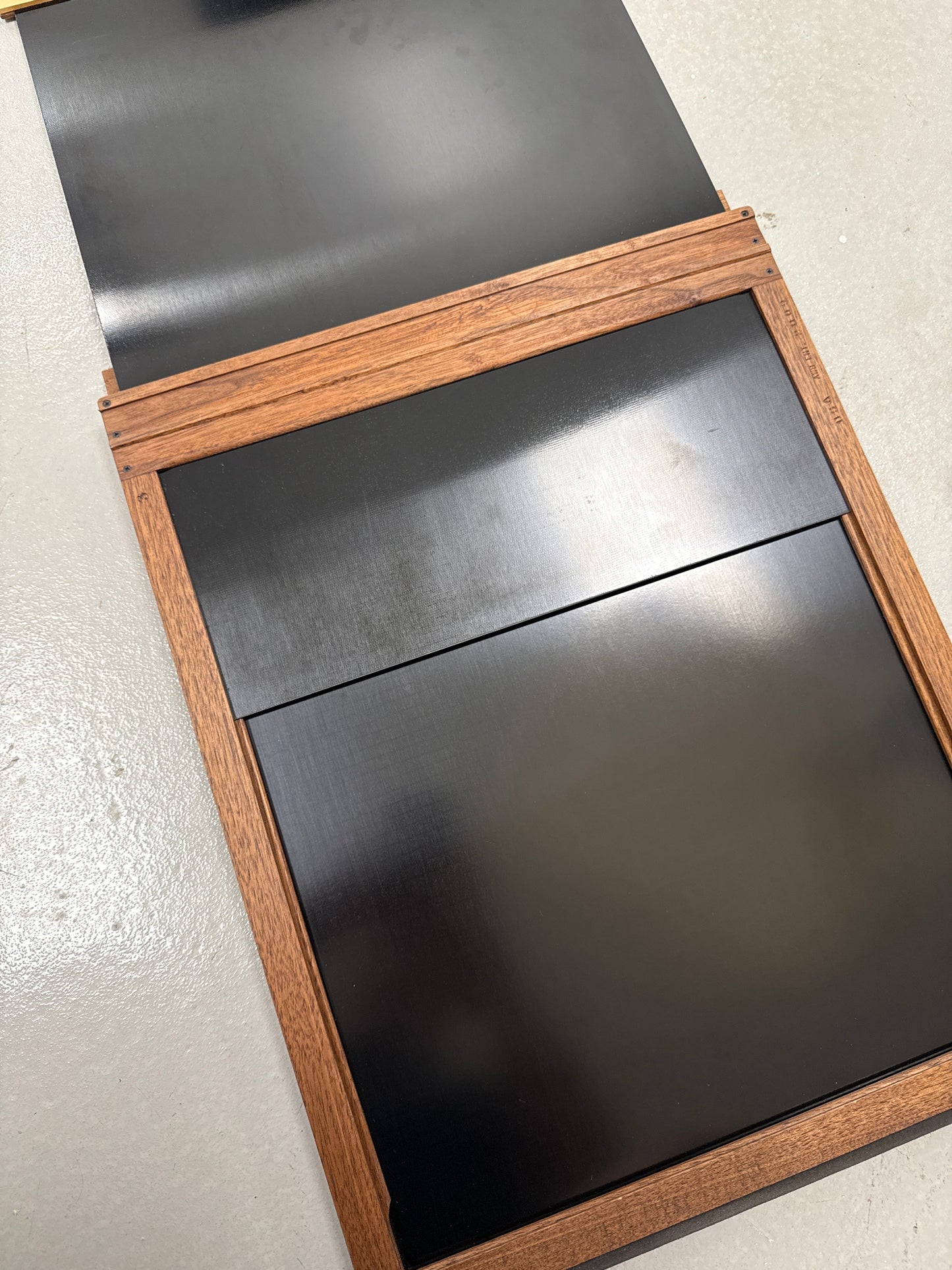 AWB ENT Alan Brubaker 14x17 wooden Large format sheet film holder RARE