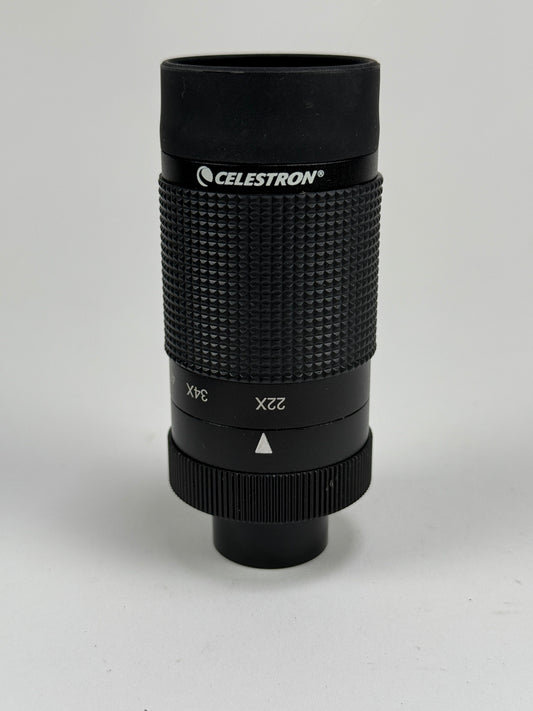 Celestron Zoom Eyepiece 22x–66x Ultima telescope