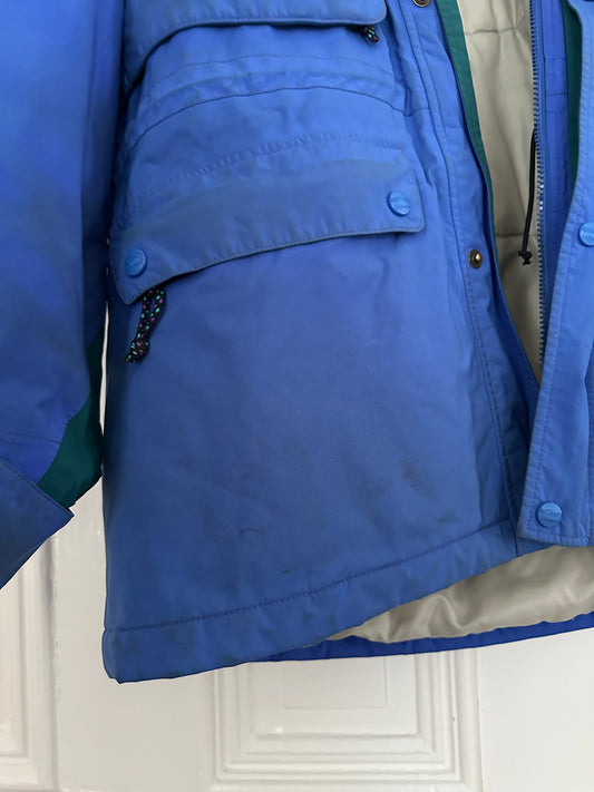 VTG LL Bean Men’s 90s North Col GORE TEX Insulated Parka Jacket Coat Large