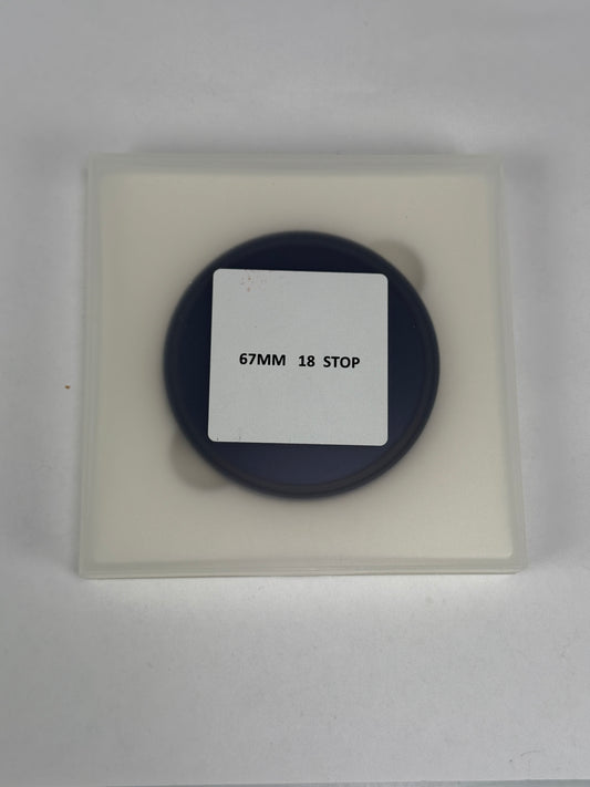 Firecrest IRND (neutral density) 18-stop filter 67mm lens filter