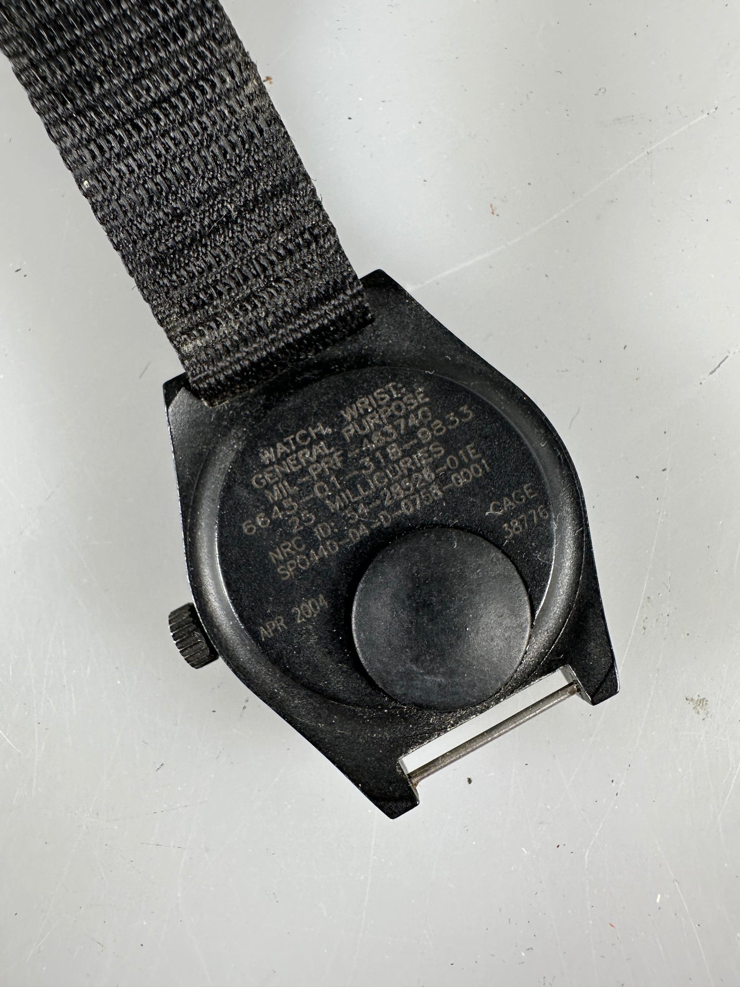 Hamilton MARATHON US GOVERNMENT H3 MILITARY MIL-PRF-46374G WATCH 2004