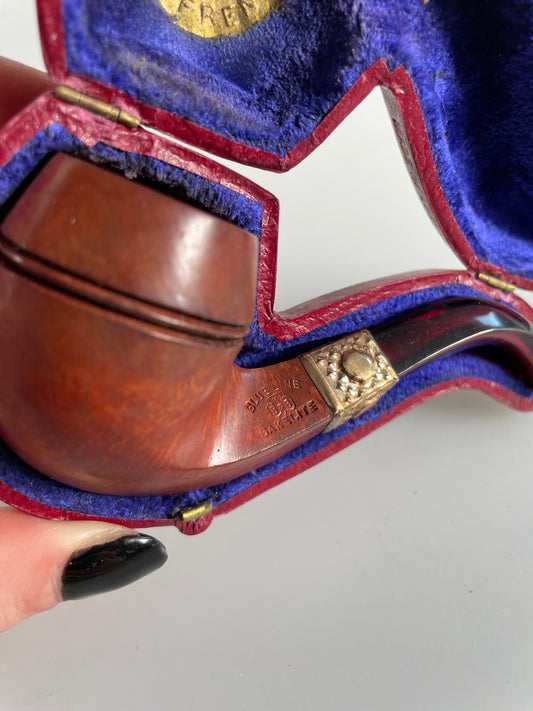 KBB Blue Line Bakelite Pipe, Unsmoked French briar