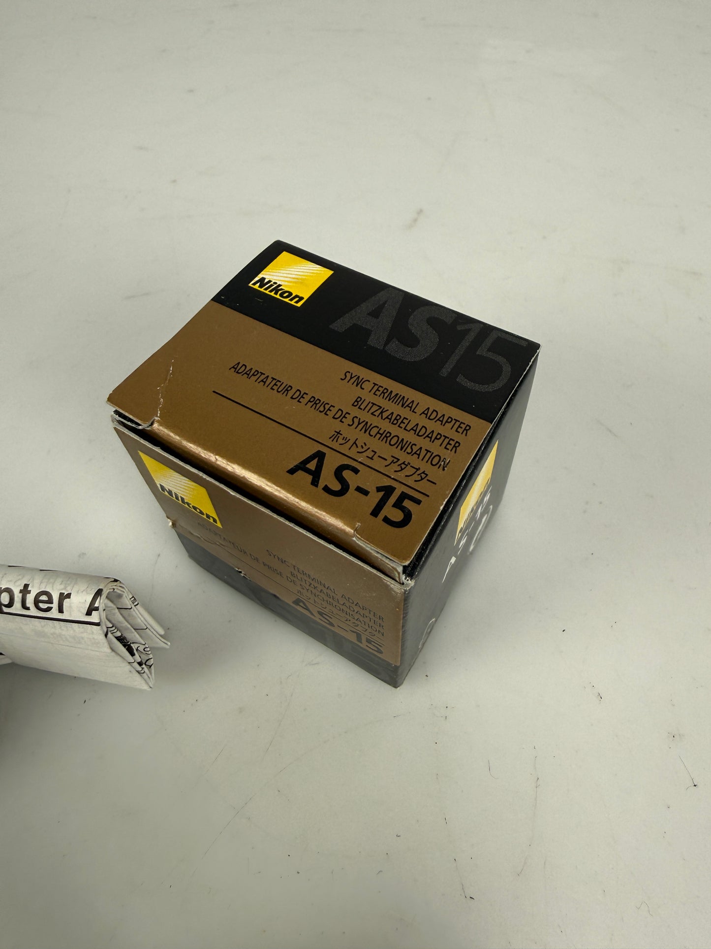 Nikon AS-15 Sync Terminal Adapter Hot Shoe to PC