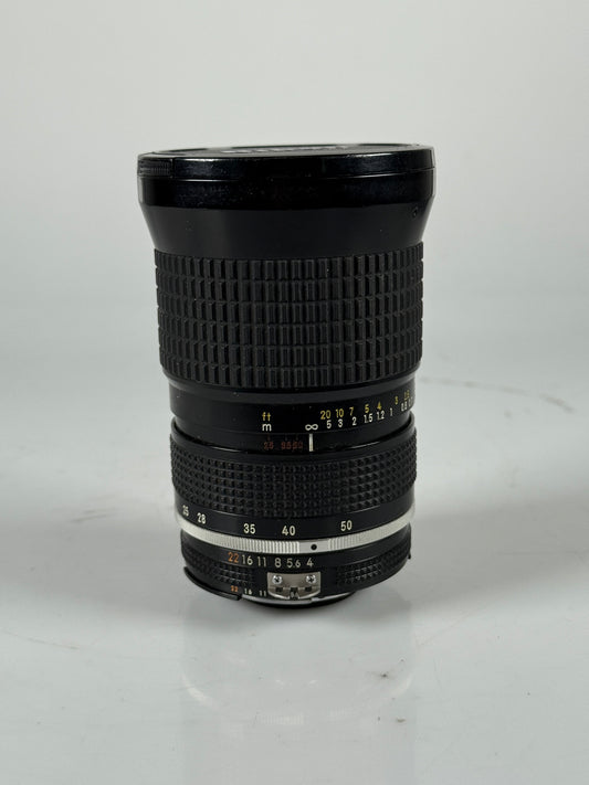 Nikon Ai-s Ais Zoom-NIKKOR 25-50mm f4 Wide Angle MF Lens