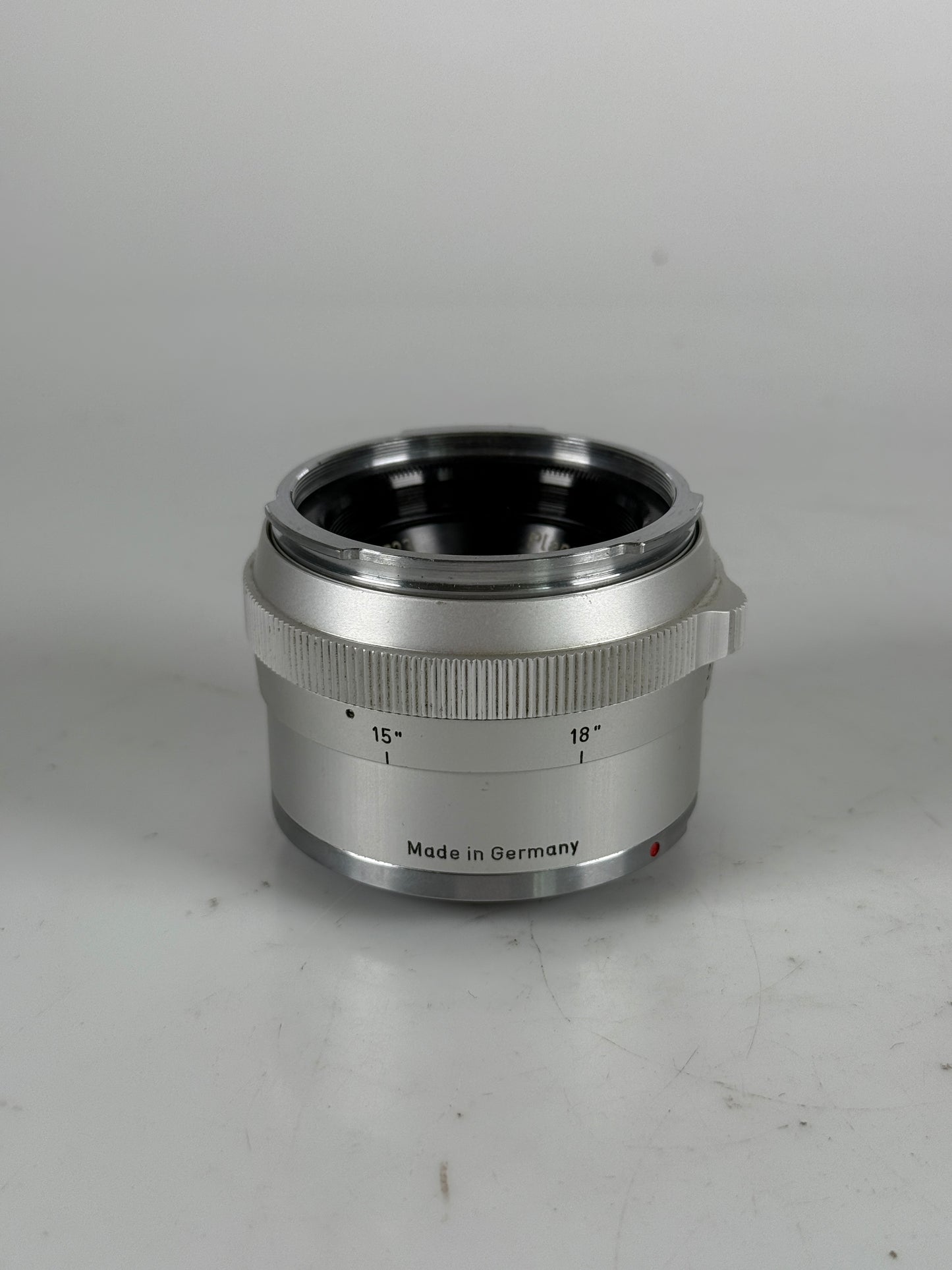 Carl Zeiss Planar 50mm f2 Contarex Mount chrome silver
