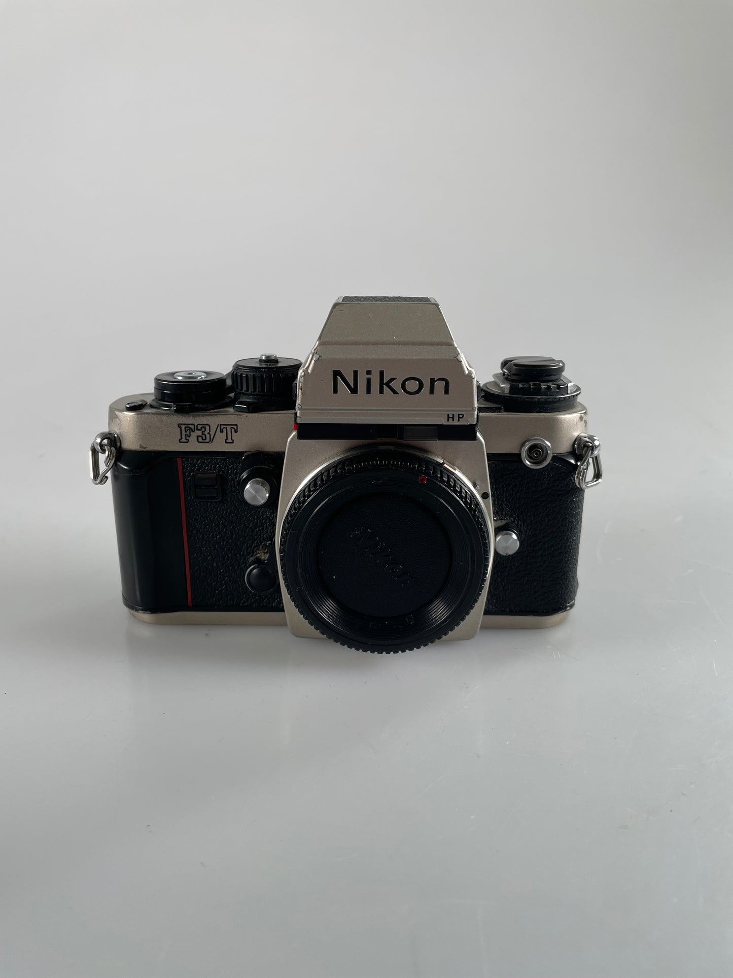 Nikon F3/T F3 T Titan HP Champaign Silver SLR Film Camera
