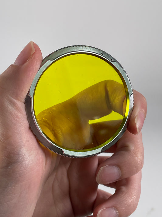 Zeiss Ikon Contarex B56 yellow G 2x filter, for Distagon, Sonnar, Planar