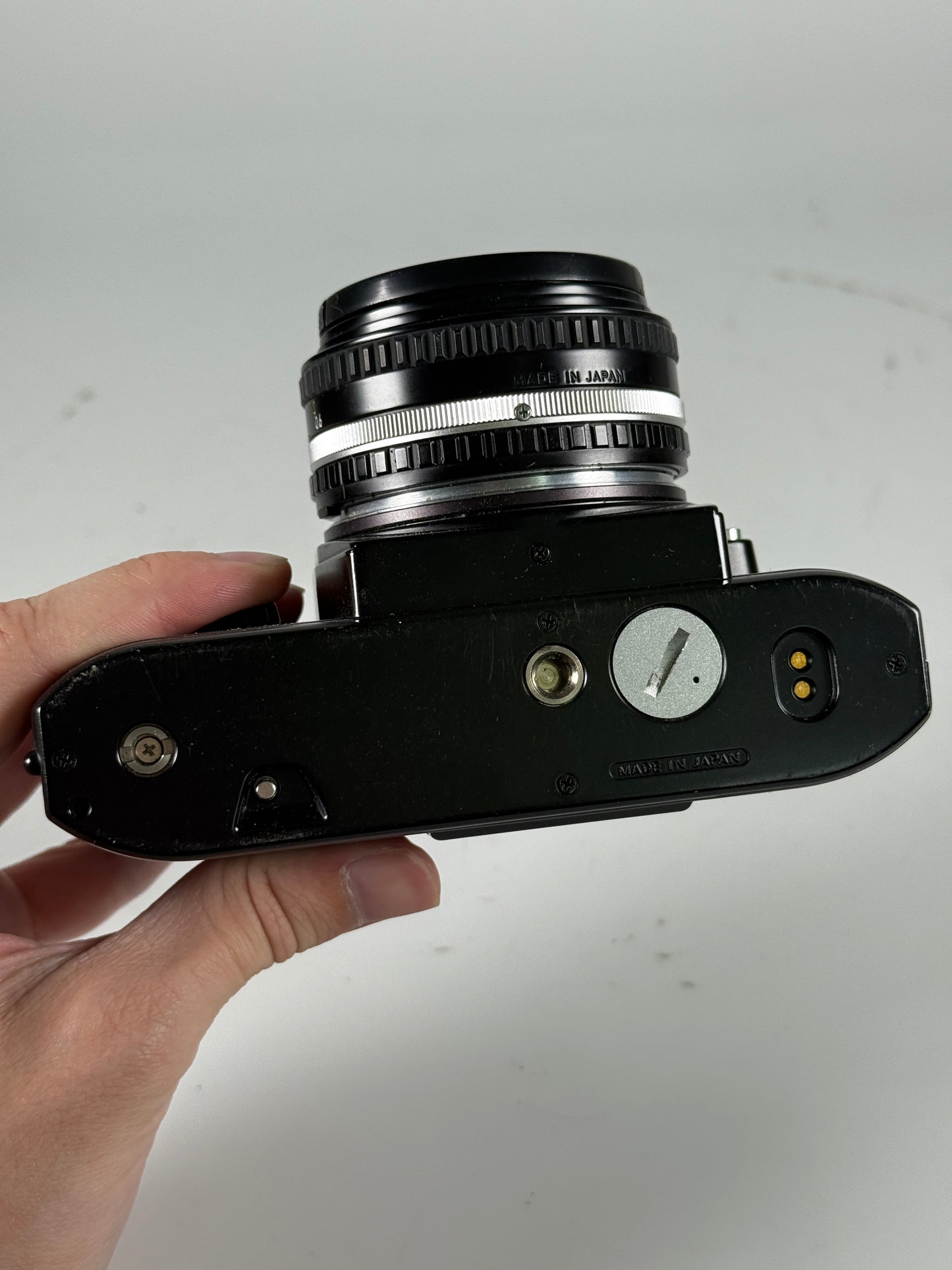 Nikon EM 35mm Film SLR Camera w/ Series E Nikon 50mm f1.8 Prime Lens