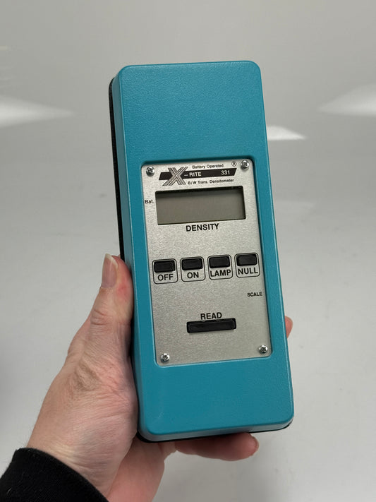X-rite REF 331, B/W Transmission Densitometer Battery Operated