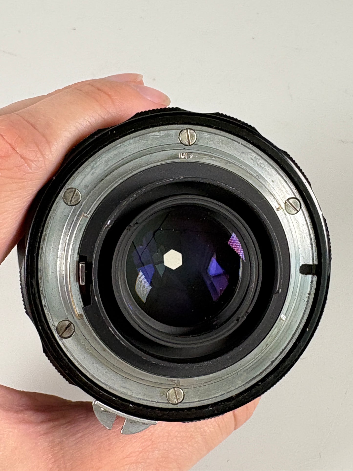 Nikon Nikkor-H Non AI 50mm f2 H Lens with hood