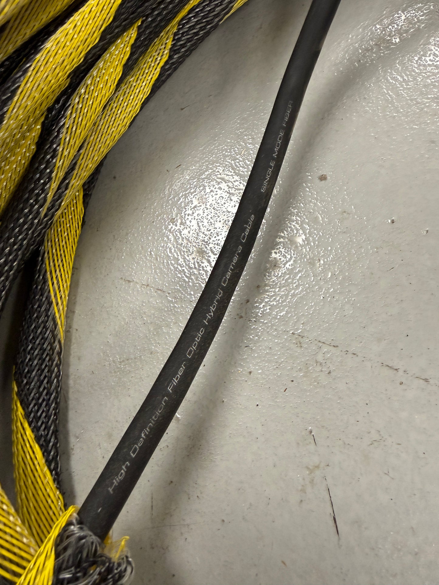 High Definition Fiber Optic Hybrid Camera Cable LEMO FGW-PHW