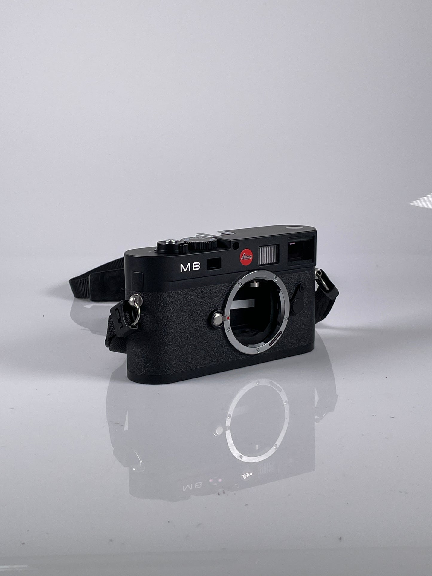 Leica M8 10.3MP Rangefinder Digital Camera Body - Black