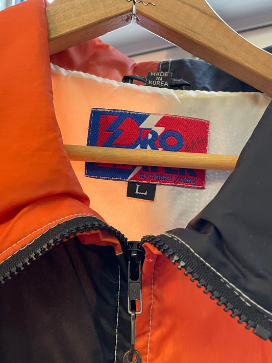 Vintage Philadelphia Flyers Pro Player NHL Windbreaker Jacket Large