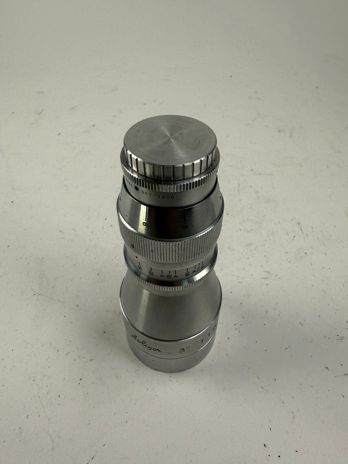 ELITAR Soligor 3" F1.9 Telephoto C Mount Lens