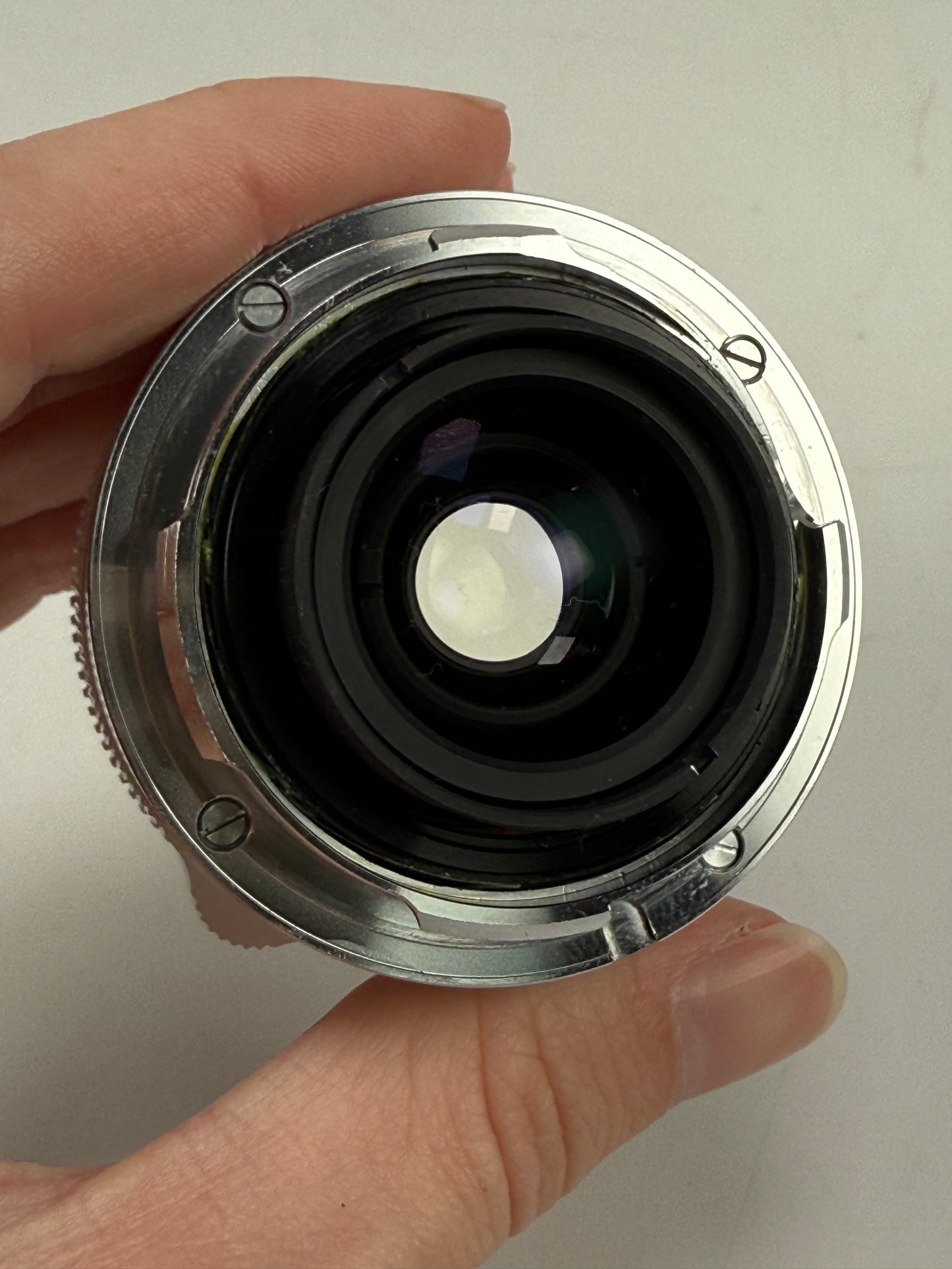 Carl Zeiss C Biogon 35mm f2.8 ZM Silver Chrome for Leica M
