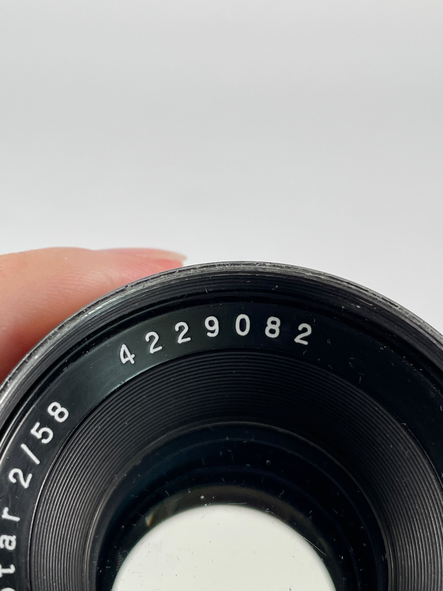 Carl Zeiss Jena Biotar 58mm F2 Lens m42 mount