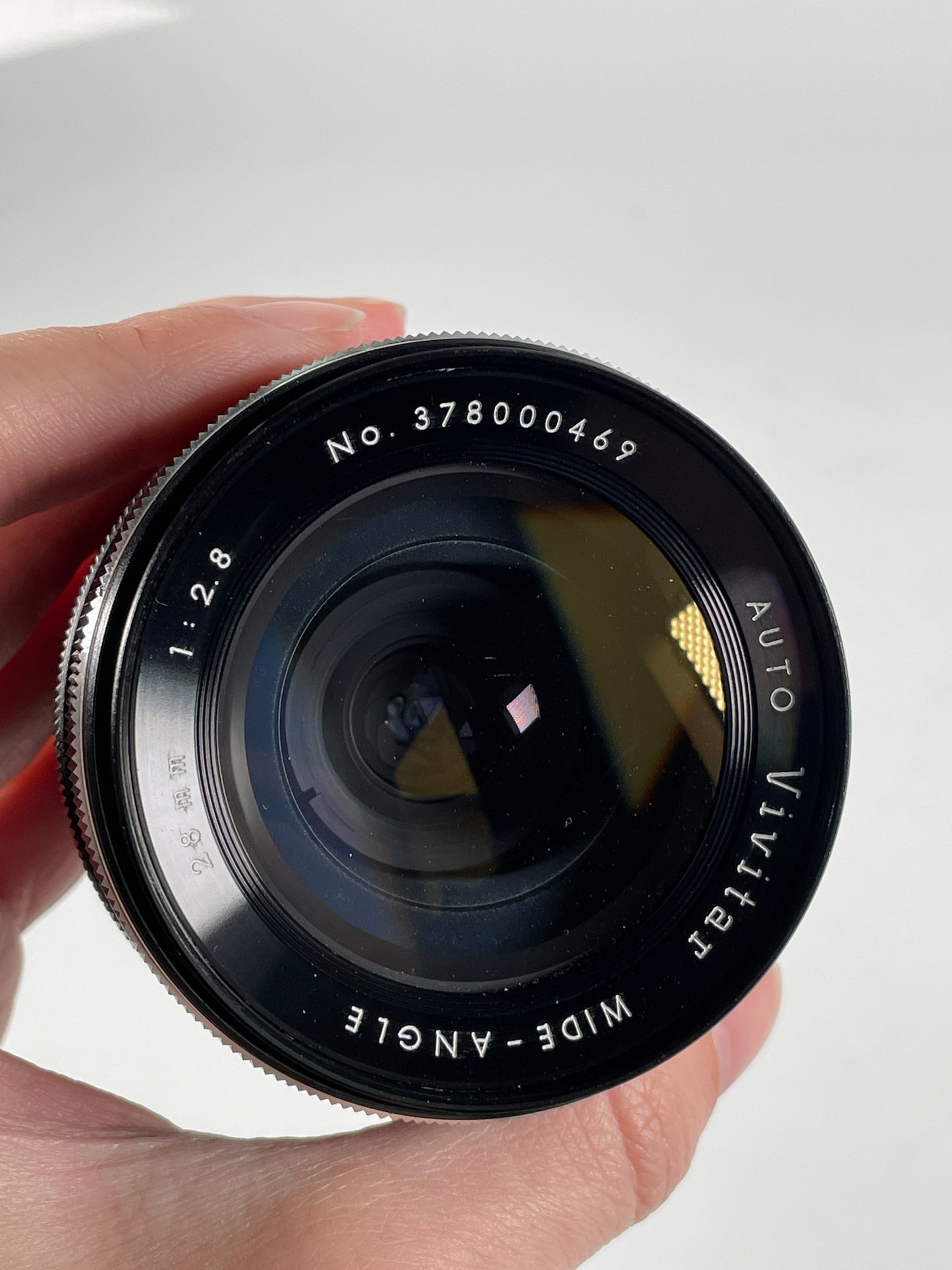 Vivitar 28mm F2.8 Auto Wide-Angle Lens for Minolta MD MC
