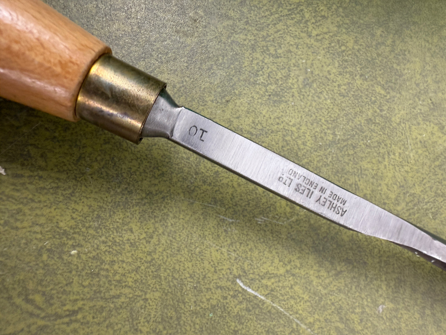 Vintage Ashley Iles Carving Gouge No 10 Chisel