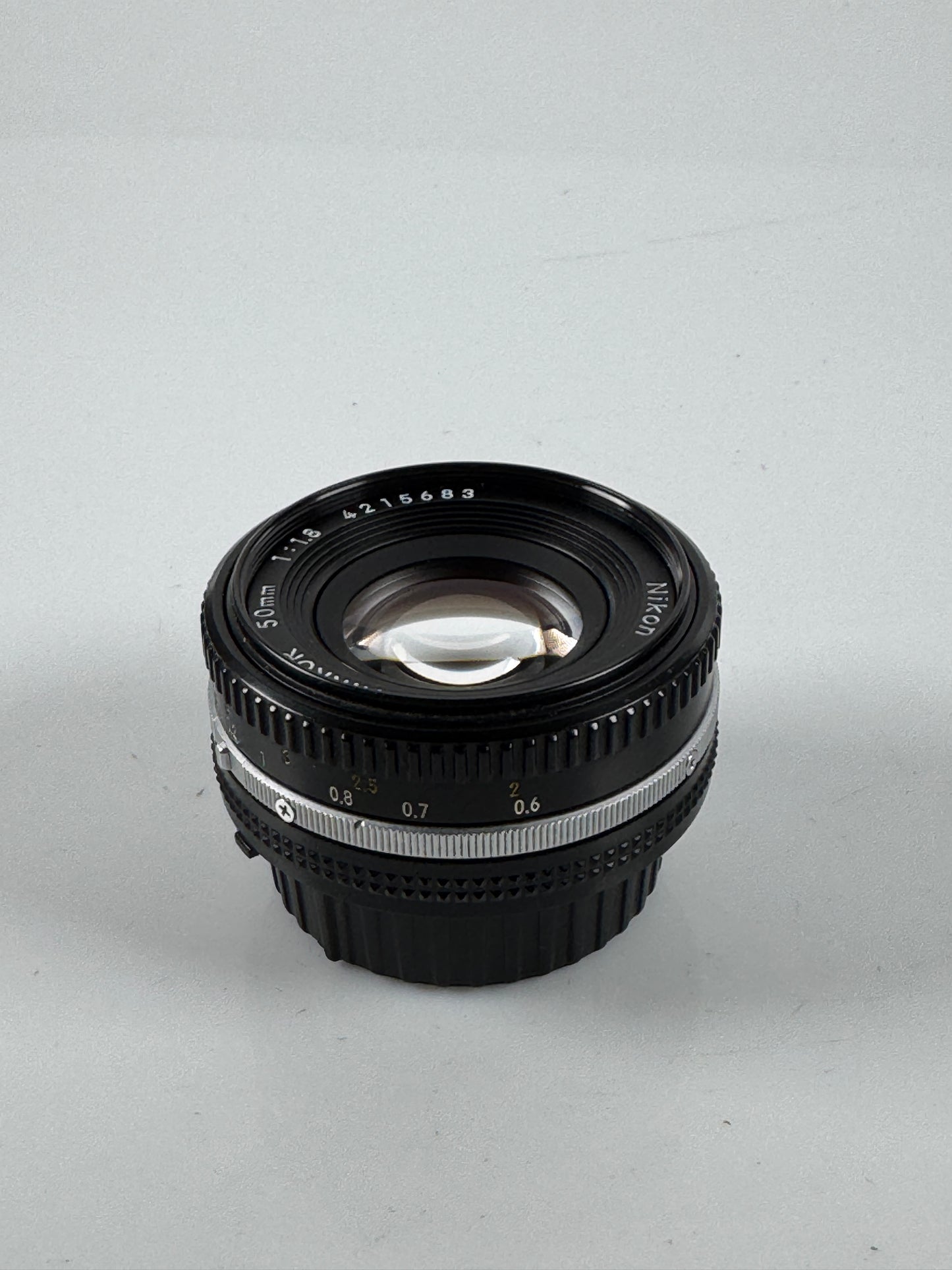 Nikon Nikkor Ai-s AIS 50mm f/1.8 Lens Prime Pancake SLR