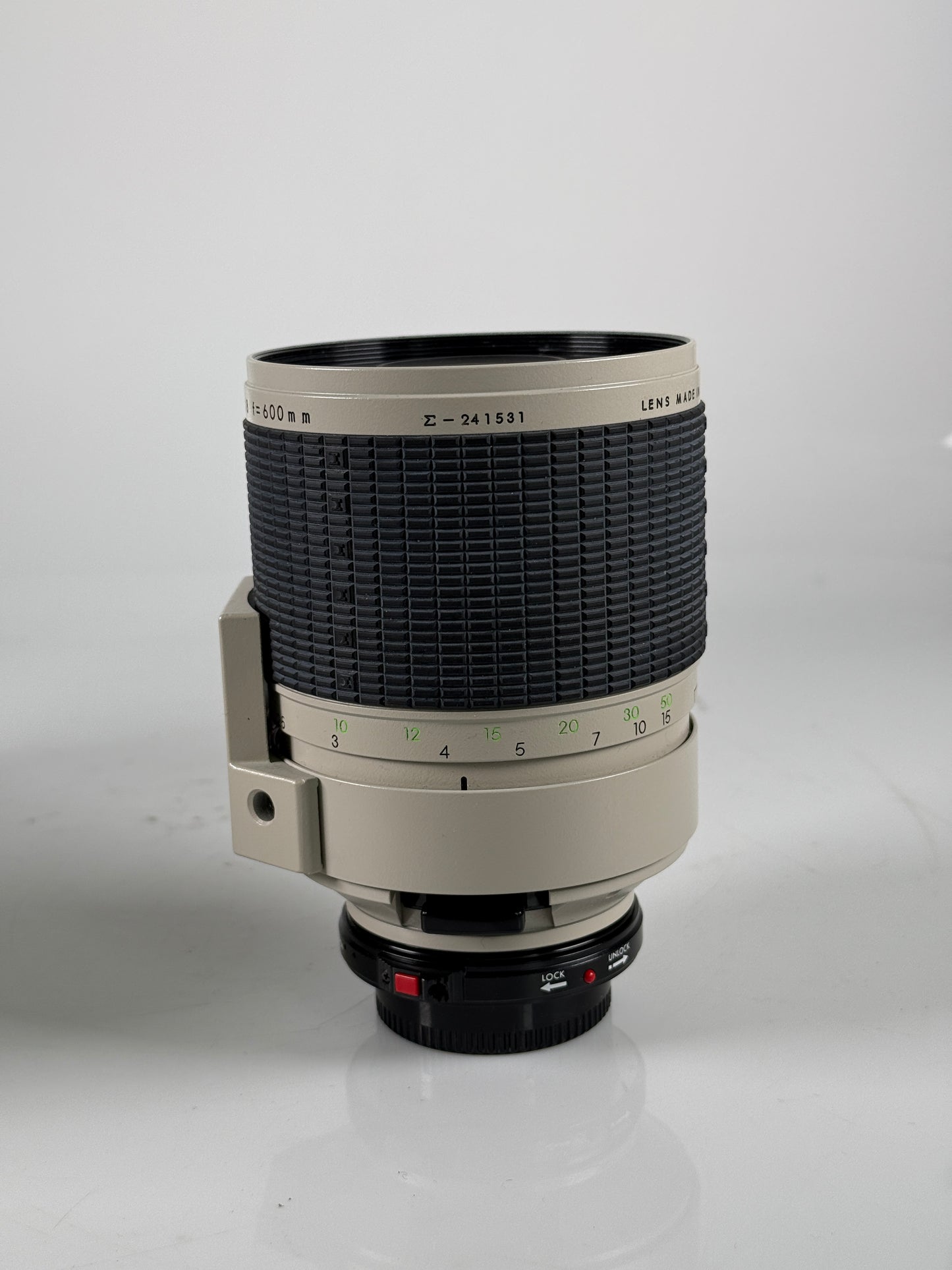 Sigma 600mm f8.0 super Telephoto COATED Mirror Lens for Canon FD