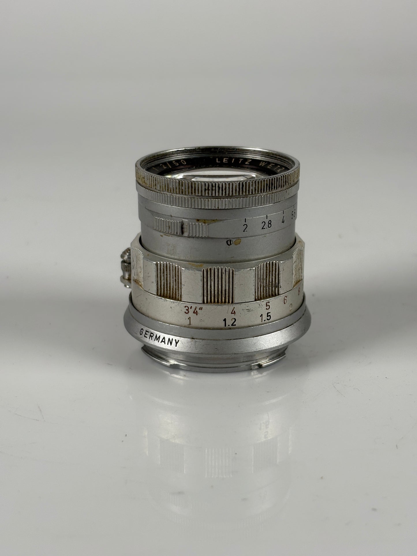 Leica Leitz Wetzlar Summicron-M 50mm f2 Lens Rigid