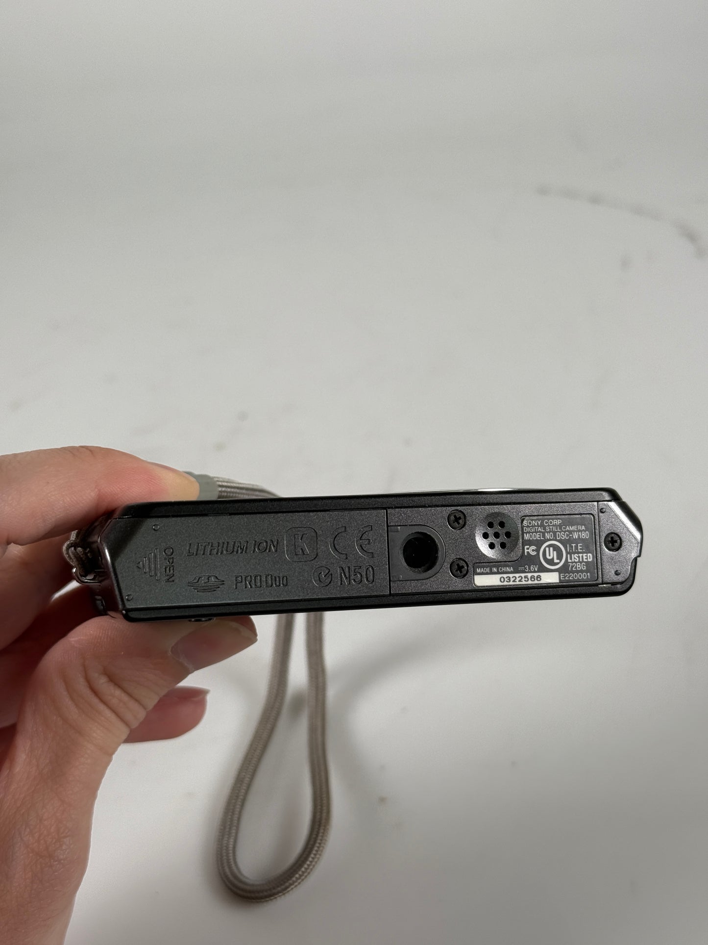Sony Cyber-shot DSC-W180 10.1MP Digital Camera - Black