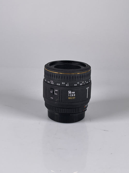 Sigma DG EX 50mm f2.8 D Macro for Nikon F mount AF Lens 1:1 MACRO