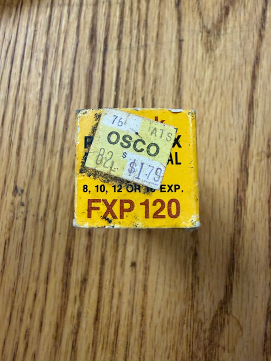 Kodak Panatomic-X ASA 32, 120, FXP120, B&W film ONE ROLL