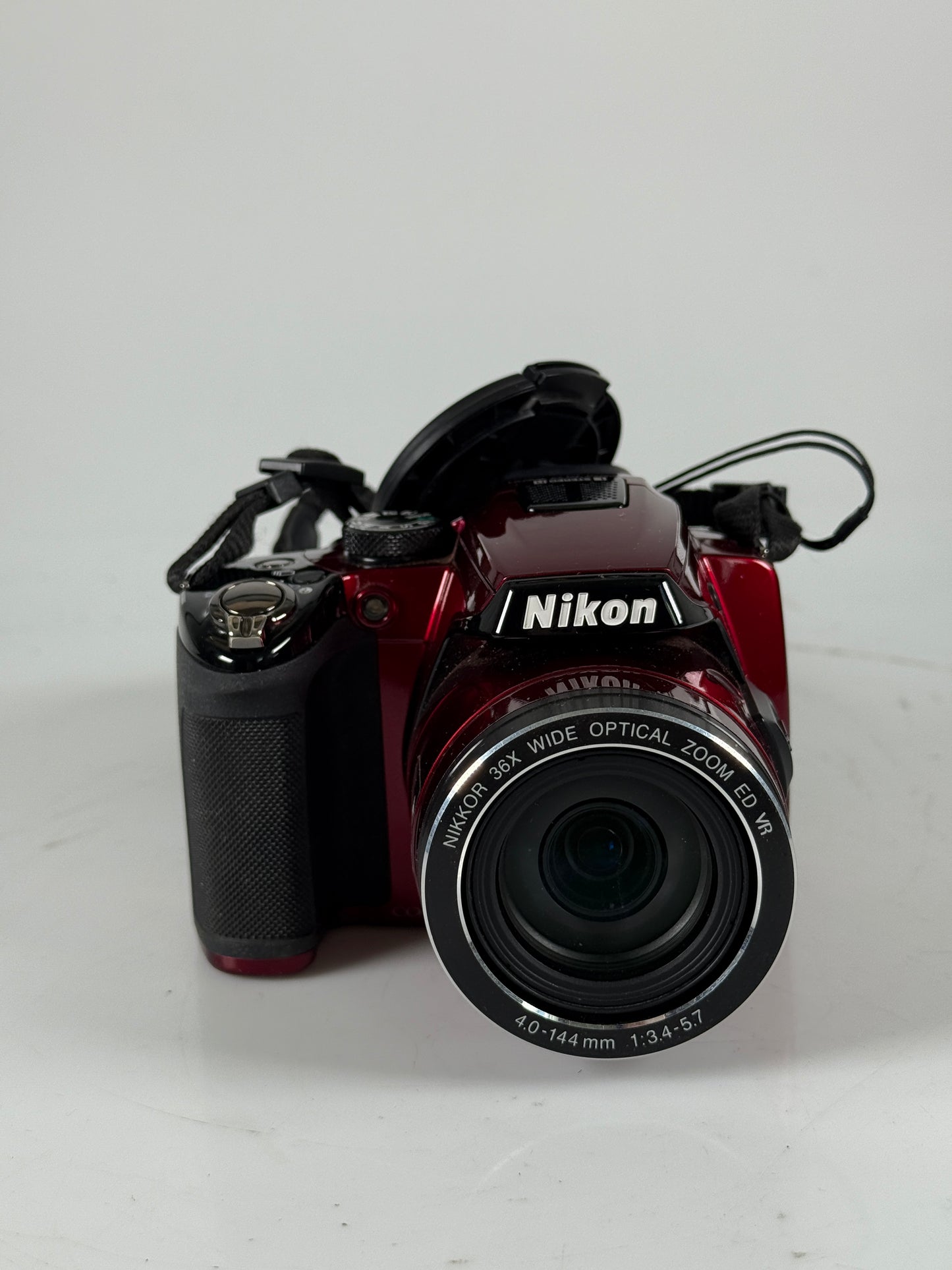 Nikon Coolpix P500 Digital Camera 36x Zoom 12.1 Megapixel Red