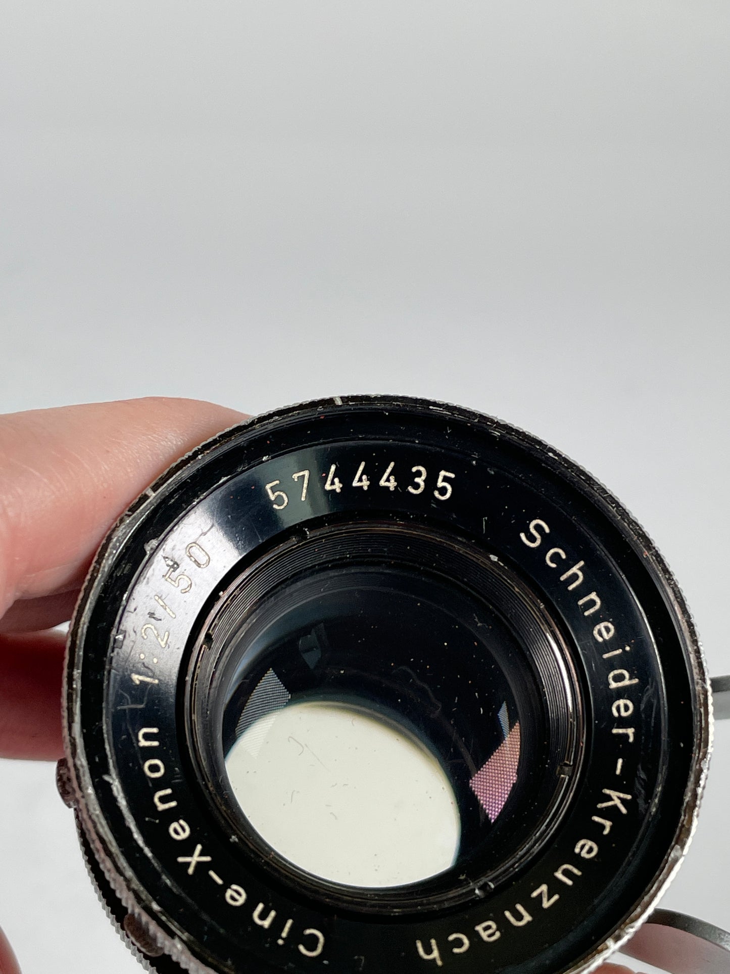 Schneider 50mm f2 Arriflex Cine Xenon Lens Arri Mount 16mm