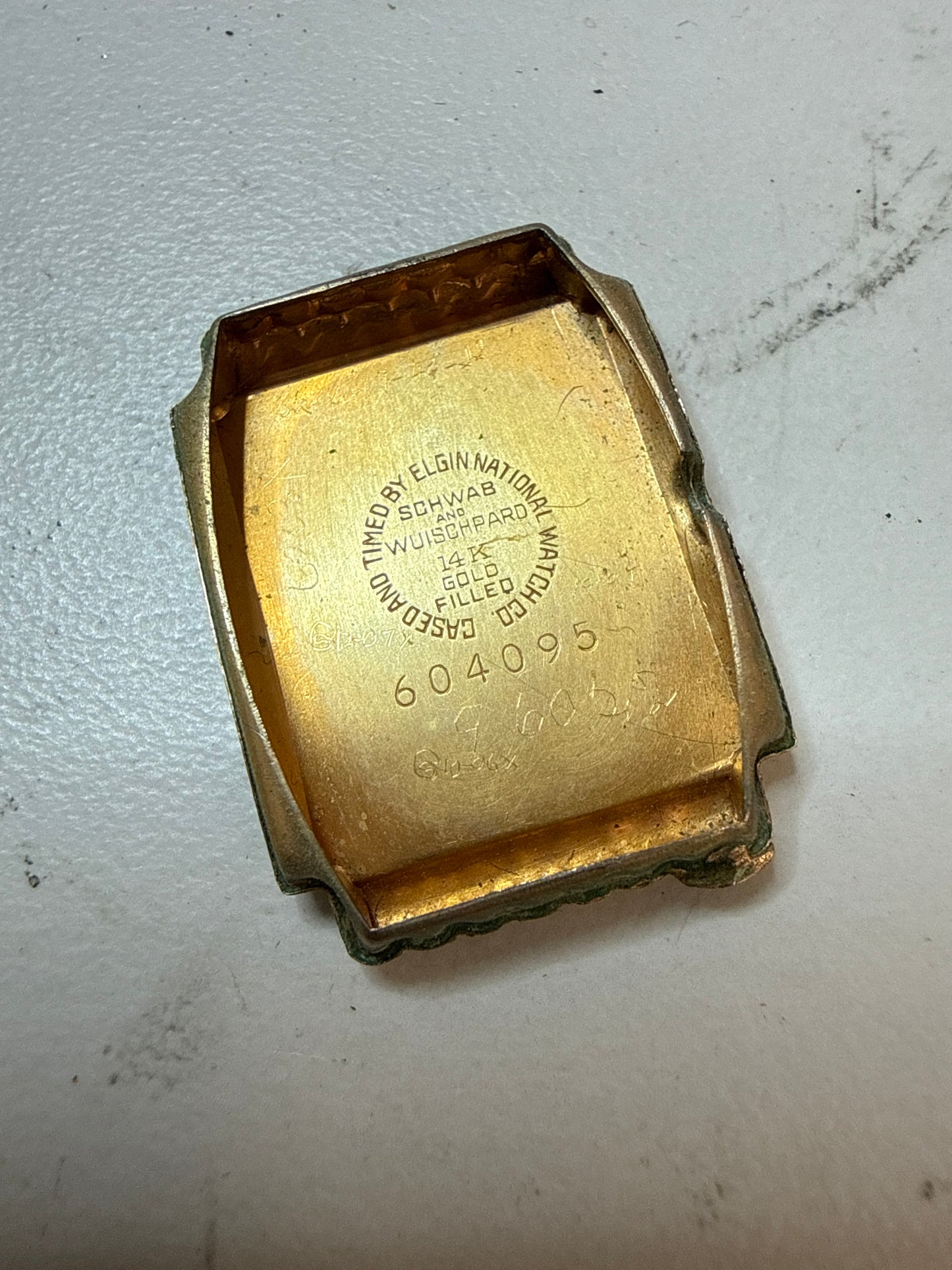 Vintage Lord Elgin 14K Gold Filled Watch