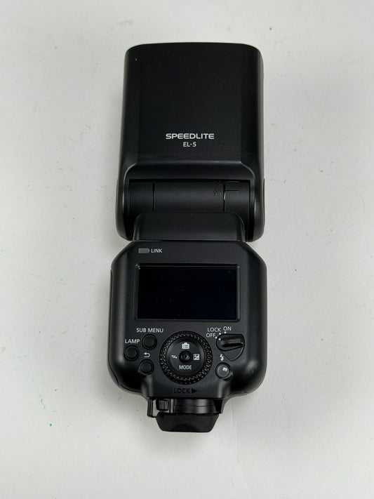 CANON SPEEDLITE EL-5 SHOE MOUNT FLASH