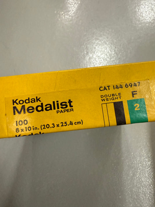 Kodak Medalist F2 Paper - 8x10, 100 sheets, SEALED double weight