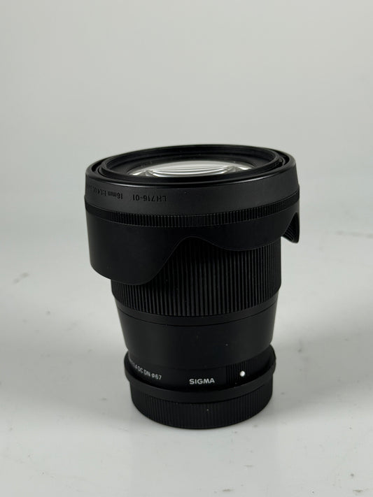 Sigma 16mm f1.4 DC DN Comp Lens for L mount