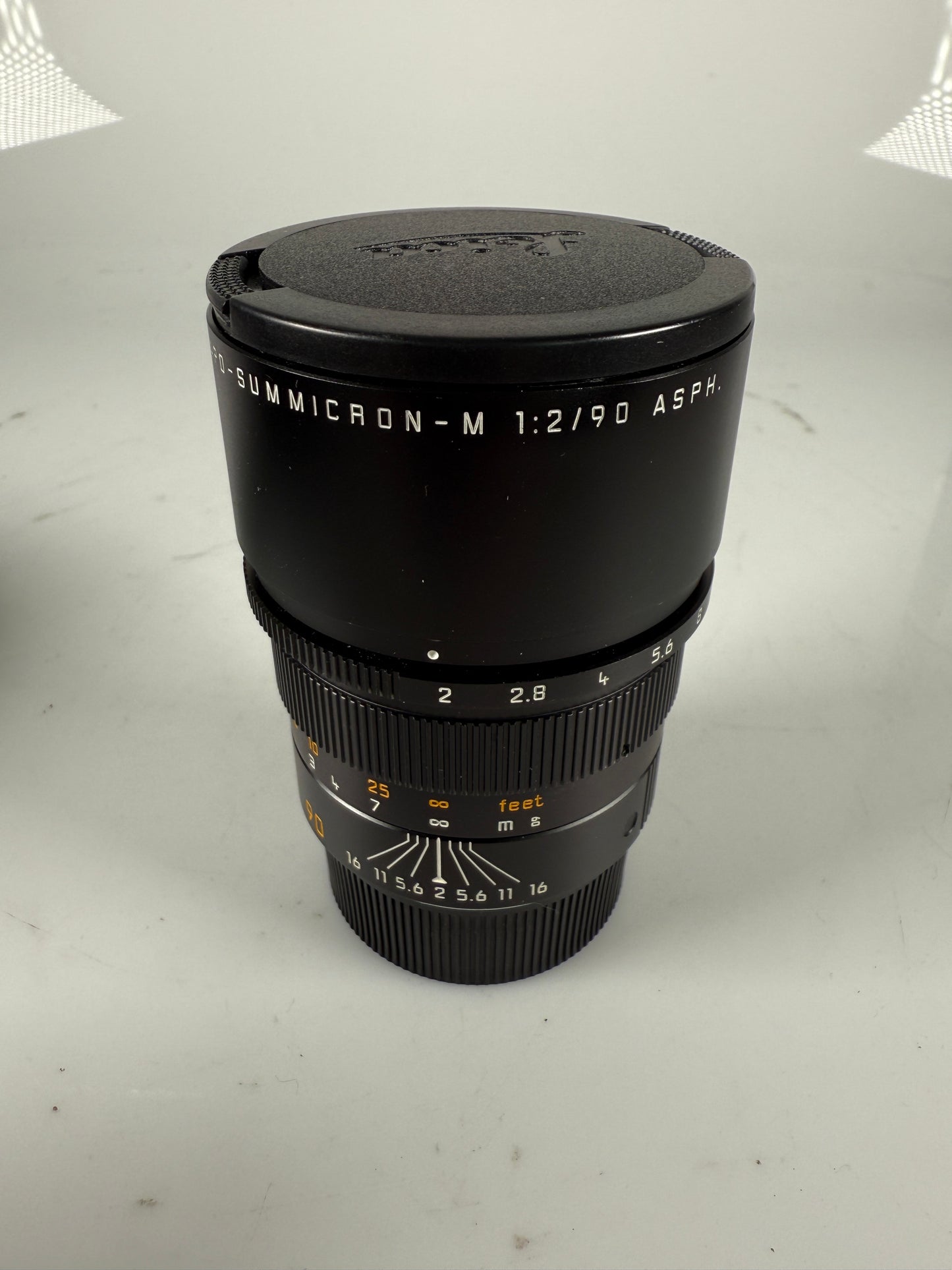 Leica 11884 90mm f2 APO Summicron-M ASPH Black E55 6-Bit Lens