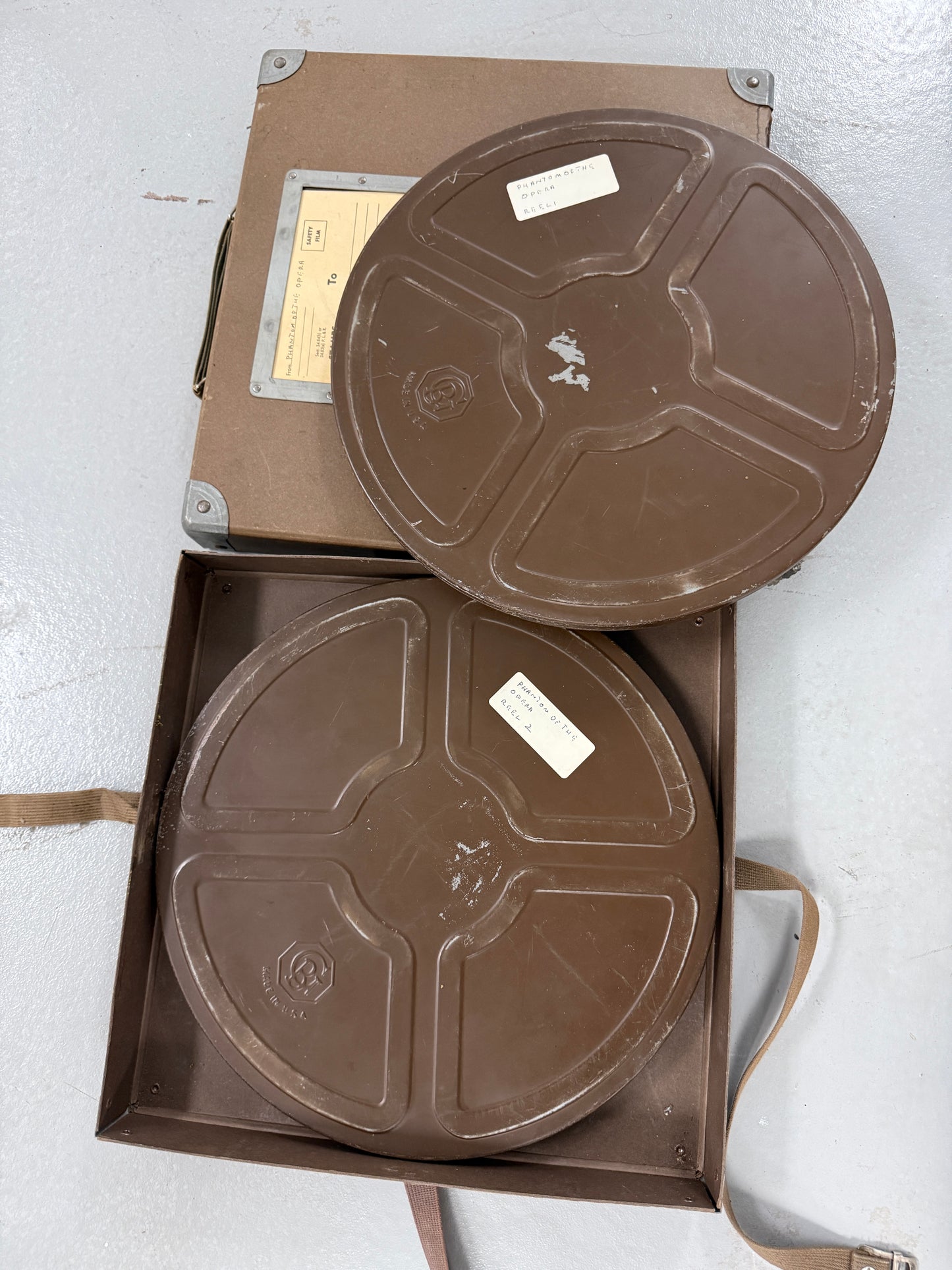 Phantom of the Opera 16mm 2 reel full movie 1943 in case w/ Goldberg reels